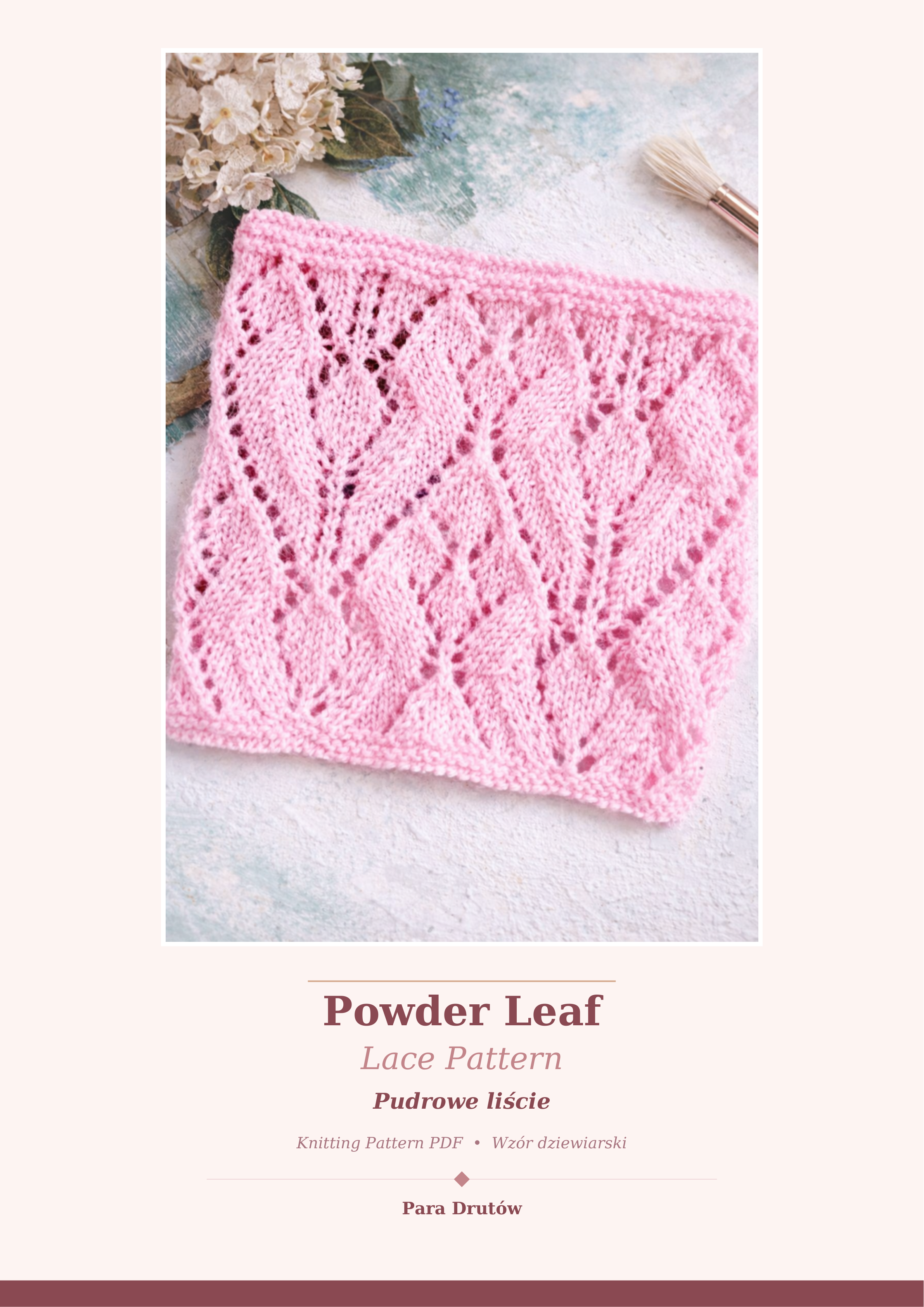 Powder Leaf Lace Pattern